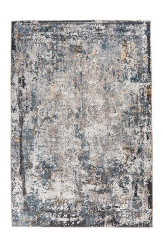 Teppich >Faye< in Multi / Schwarz, 100% Polyester - 290x190cm (LxB)