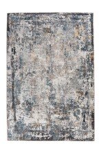 Teppich >Faye< in Multi / Schwarz, 100% Polyester -...