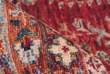 Teppich >Faye< in Multi / Rot, 100% Polyester - 230x150cm (LxB)