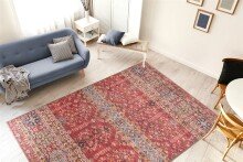 Teppich >Faye< in Multi / Rot, 100% Polyester - 230x150cm (LxB)