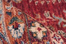 Teppich >Faye< in Multi / Rot, 100% Polyester - 290x190cm (LxB)