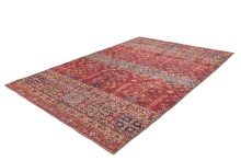 Teppich >Faye< in Multi / Rot, 100% Polyester - 150x75cm (LxB)