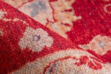 Teppich >Faye< in Rot, 100% Polyester - 180x110cm (LxB)