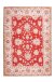 Teppich >Faye< in Rot, 100% Polyester - 290x190cm (LxB)