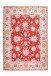 Teppich >Faye< in Rot, 100% Polyester - 290x190cm (LxB)