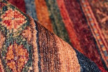 Teppich >Faye< in Multi / Rot, 100% Polyester - 150x75cm (LxB)