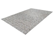 Teppich >Finish< in Grau / Silber, 100% Leder - 170x120cm (LxB)
