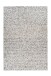 Teppich >Finish< in Grau / Silber, 100% Leder - 150x80cm (LxB)