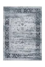 Teppich >Galaxy< in Grau / Blau, 100% Polyester -...