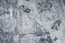Teppich >Galaxy< in Grau / Blau, 100% Polyester - 290x200cm (LxB)