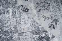 Teppich >Galaxy< in Grau / Blau, 100% Polyester - 150x80cm (LxB)
