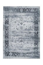 Teppich >Galaxy< in Grau / Blau, 100% Polyester -...