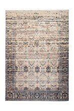 Teppich >Galaxy< in Beige / Blau, 100% Polyester -...