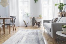 Teppich >Galaxy< in Grau, 100% Polyester - 150x80cm...