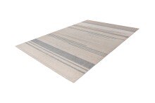 Teppich >Gene< in Creme / Blau, 100% Polypropylen - 230x160cm (LxB)