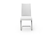 Esszimmerstuhl >Muvo II< (2er Set) in cremeweiß - 43x103x52 (BxHxT)