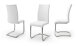 Esszimmerstuhl >Muvo II< (2er Set) in cremeweiß - 43x103x52 (BxHxT)