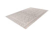 Teppich >Gene< in Creme, 100% Polypropylen - 150x80cm (LxB)