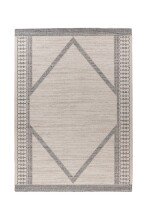 Teppich >Gene< in Beige / Blau, 100% Polypropylen -...