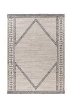 Teppich >Gene< in Beige / Blau, 100% Polypropylen -...