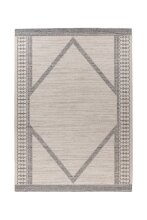 Teppich >Gene< in Beige / Blau, 100% Polypropylen -...