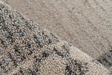 Teppich >Gene< in Beige / Blau, 100% Polypropylen - 150x80cm (LxB)