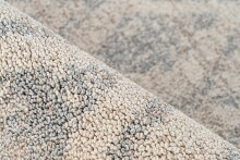 Teppich >Gene< in Beige / Blau, 100% Polypropylen - 150x80cm (LxB)