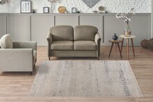 Teppich >Gene< in Beige / Blau, 100% Polypropylen - 230x160cm (LxB)