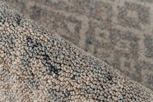Teppich >Gene< in Beige / Blau, 100% Polypropylen - 150x80cm (LxB)