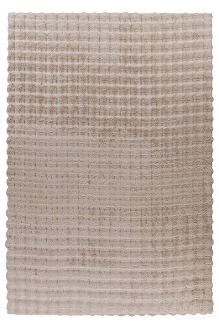 Teppich >Hailey< in Beige, 100% Polyester - 290x200cm (LxB)