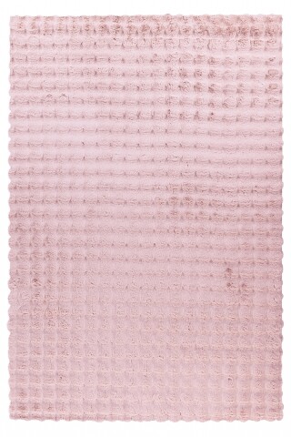 Teppich >Hailey< in Rosa, 100% Polyester - 150x80cm (LxB)