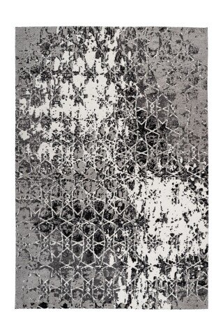 Teppich >Iglesia< in Grau, 85% Baumwolle / 15% Polyester - 170x120cm (LxB)