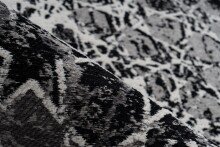 Teppich >Iglesia< in Grau, 85% Baumwolle / 15% Polyester - 150x80cm (LxB)