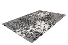 Teppich >Iglesia< in Grau, 85% Baumwolle / 15% Polyester - 150x80cm (LxB)