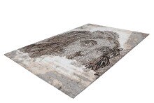 Teppich >Iglesia< in Taupe, 85% Baumwolle / 15% Polyester - 150x80cm (LxB)