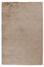 Teppich >Imala< in Beige, 100% Polyester -...