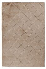 Teppich >Imala< in Beige, 100% Polyester -...