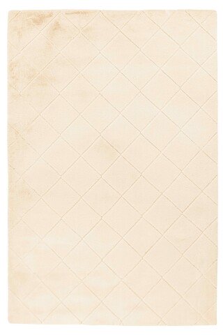 Teppich >Imala< in Creme, 100% Polyester - 160x120cm (LxB)