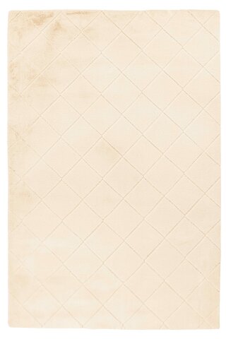 Teppich >Imala< in Creme, 100% Polyester - 230x160cm (LxB)