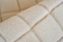 Teppich >Imala< in Creme, 100% Polyester - 150x80cm (LxB)