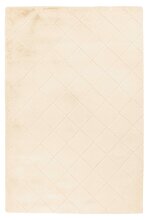 Teppich >Imala< in Creme, 100% Polyester - 150x80cm...