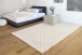 Teppich >Imala< in Creme, 100% Polyester - 150x80cm (LxB)