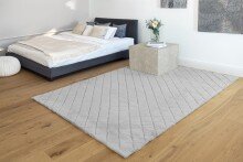 Teppich >Imala< in Grau, 100% Polyester - 230x160cm (LxB)