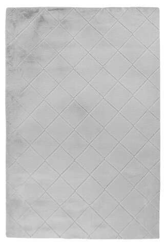 Teppich >Imala< in Grau, 100% Polyester - 290x200cm (LxB)