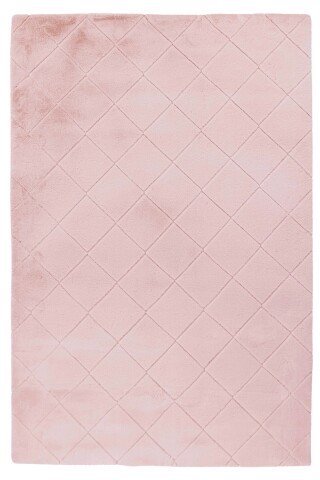 Teppich >Imala< in Rosa, 100% Polyester - 290x200cm (LxB)