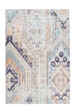 Teppich >Indiana< in Multi / Blau, 75% Baumwolle /...