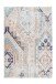 Teppich >Indiana< in Multi / Blau, 75% Baumwolle / 25% Polyester - 170x120 (LxB)