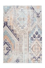 Teppich >Indiana< in Multi / Blau, 75% Baumwolle /...