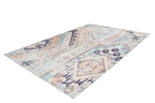 Teppich >Indiana< in Multi / Blau, 75% Baumwolle / 25% Polyester - 330x240 (LxB)