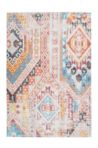 Teppich >Indiana< in Multi / Orange - 330x240 (LxB)